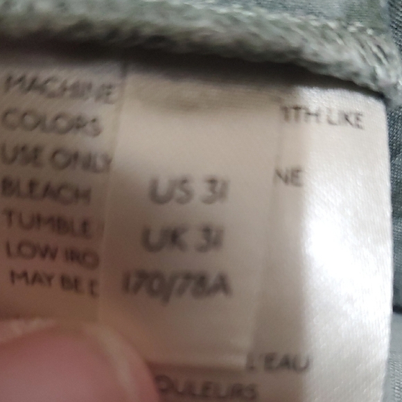 Anthropologie Gray Straight Leg Pants Modern Style - Picture 7 of 11